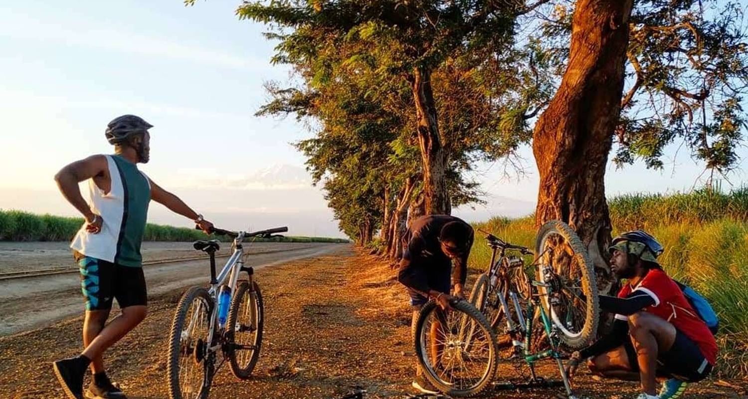 Image number 2 for 1 Day Bike Tour Marangu Caves 