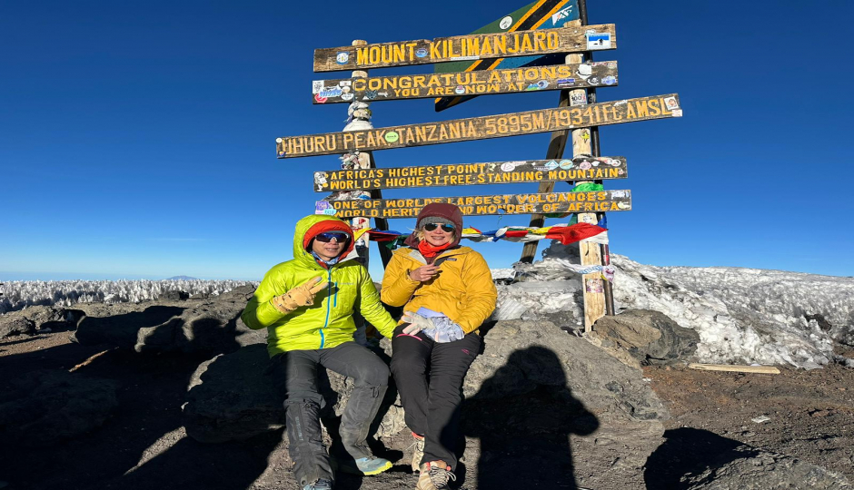 Slides Images for Memorable 6 Days Machame Route.