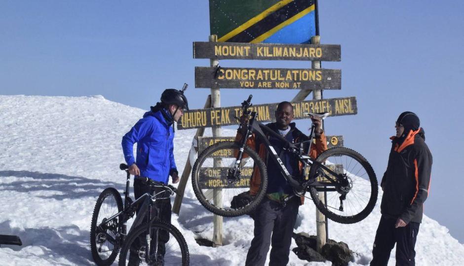 5-day Kilimanjaro Bike Via Marangu Route