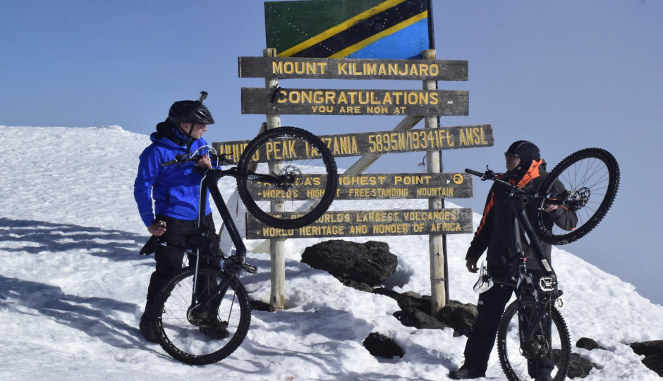 Cycle To Kilimanjaro Mountain Rooftop 