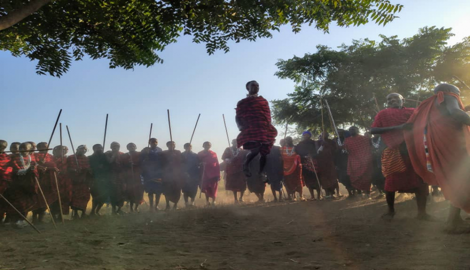 Slides Images for Maasai Village Camping Experience