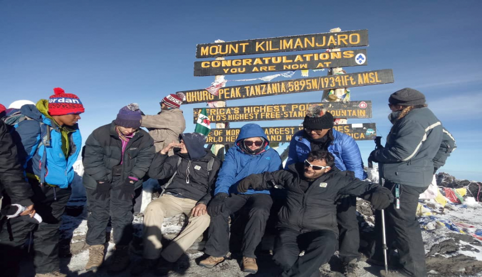 Slides Images for 6 Days Machame Route