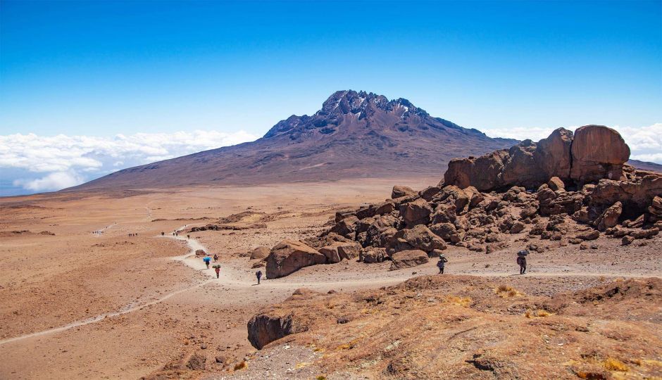 Slides Images for Kilimanjaro Trek  Umbwe Route 6-day Trek 8day Tour