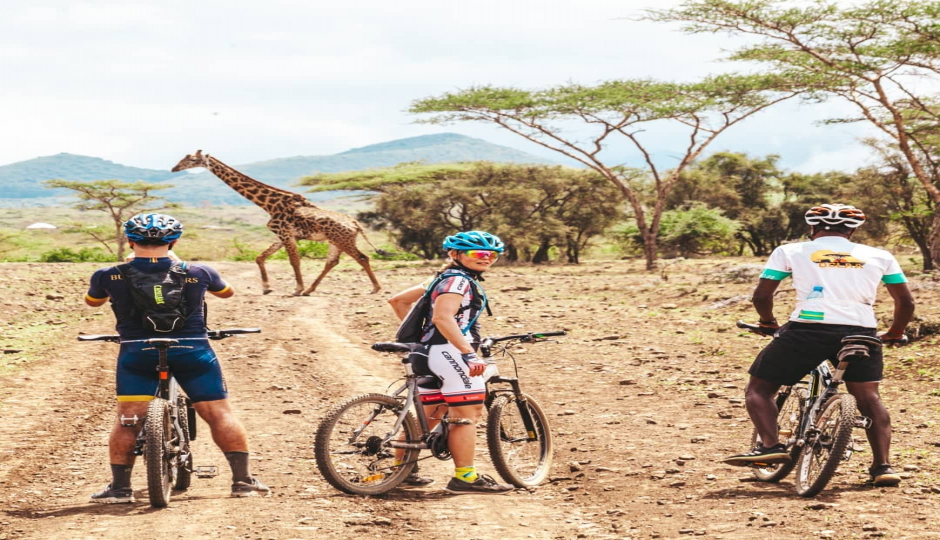 Cycle to Kilimanjaro Bike Park Safari 